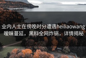 业内人士在傍晚时分遭遇heiliaowang 暧昧蔓延，黑料全网炸锅，详情揭秘